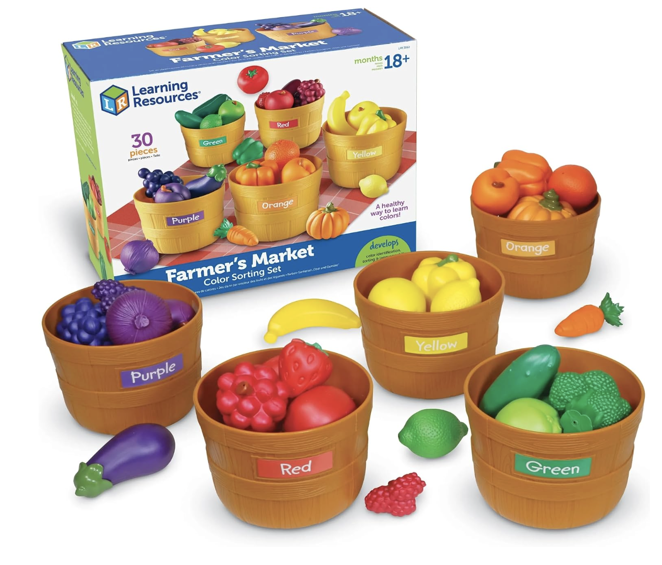 Farmer's Market · sorting por colores